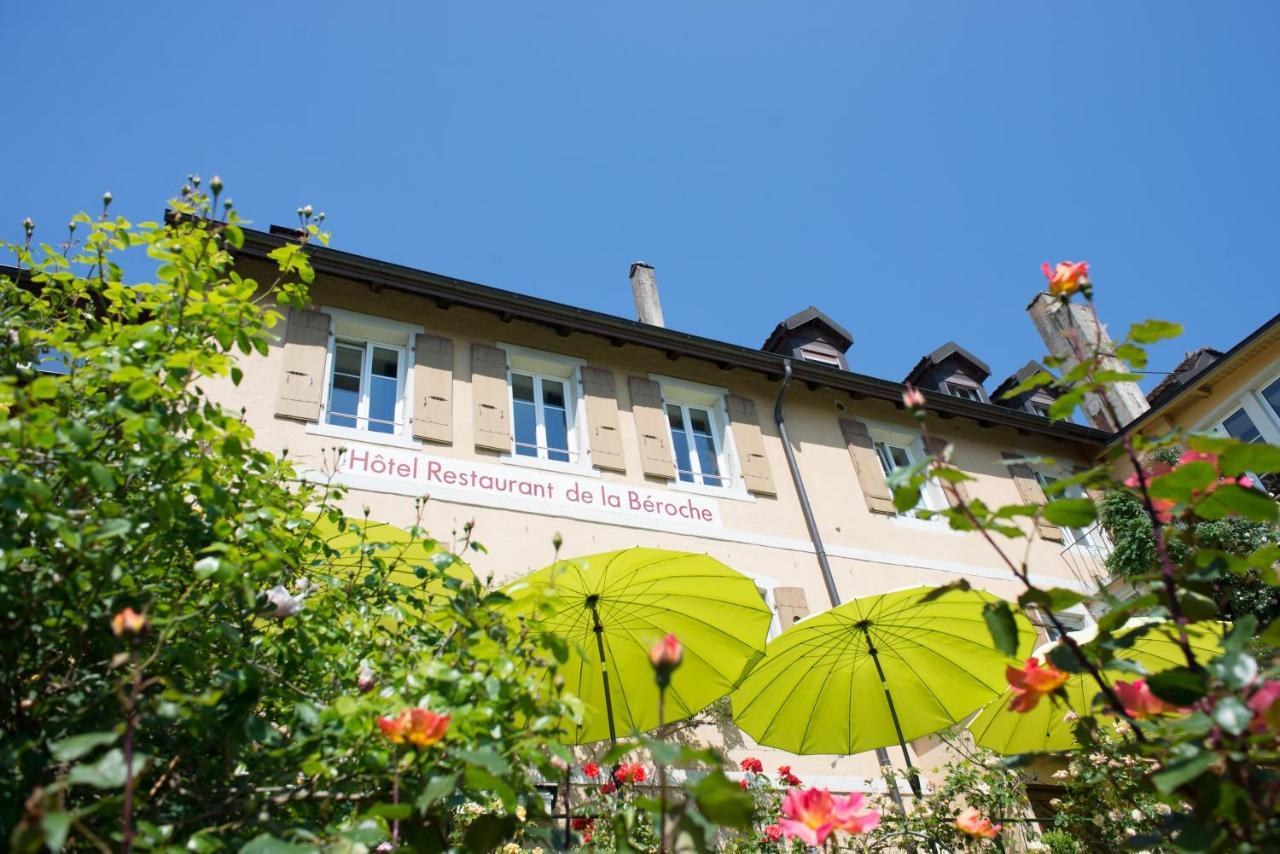 Hotel De La Beroche Saint-Aubin-Sauges Exterior photo